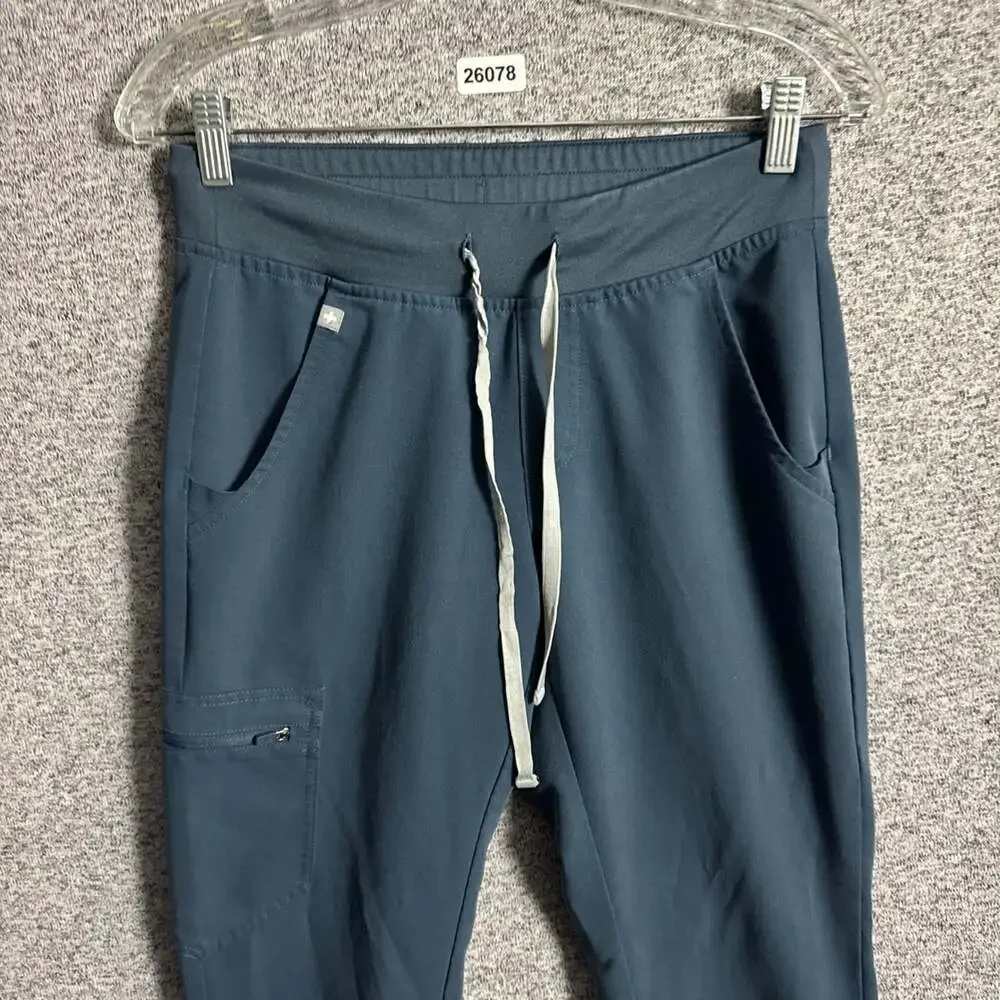 Figs Women’s Size XS Dark Harbor #1738 Zamora Cargo Scrub Pant - Pockets